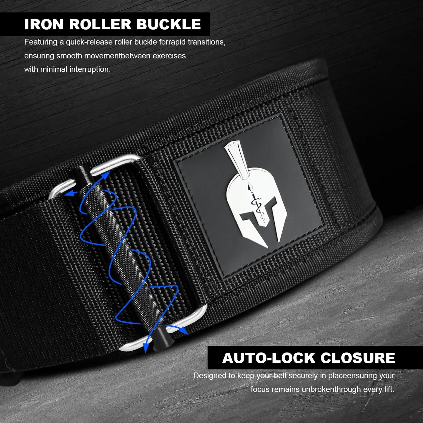 ELACHILLES Weightlifting Training Belt ELACHILLES