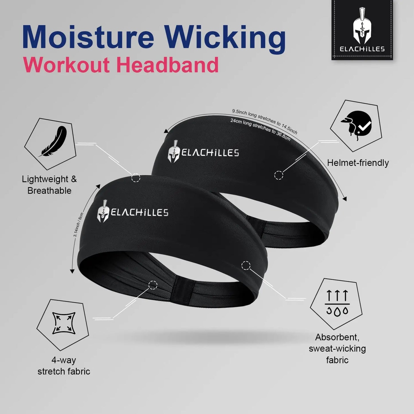 ELACHILLES Training headband ELACHILLES